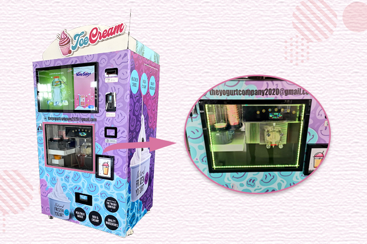 ice cream vending machine