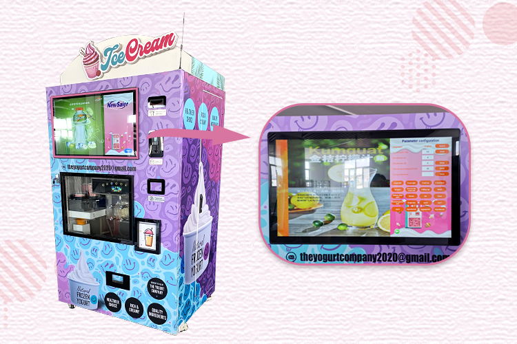 ice cream vending machine