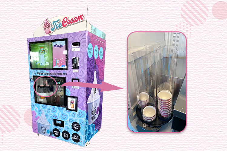 ice cream vending machine