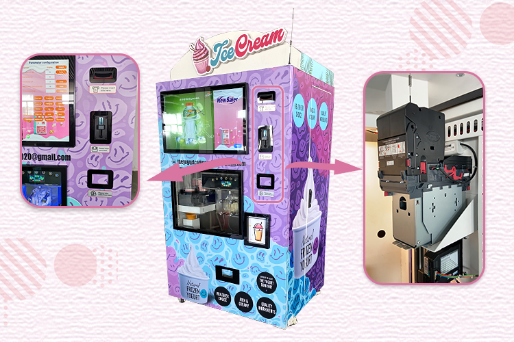 ice cream vending machine